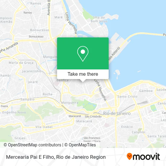 Mercearia Pai E Filho map