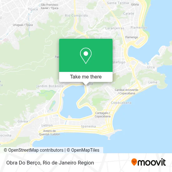 Obra Do Berço map