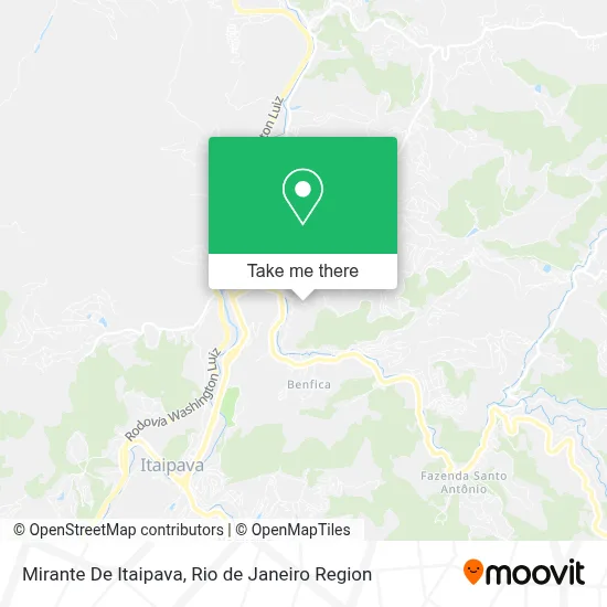 Mirante De Itaipava map