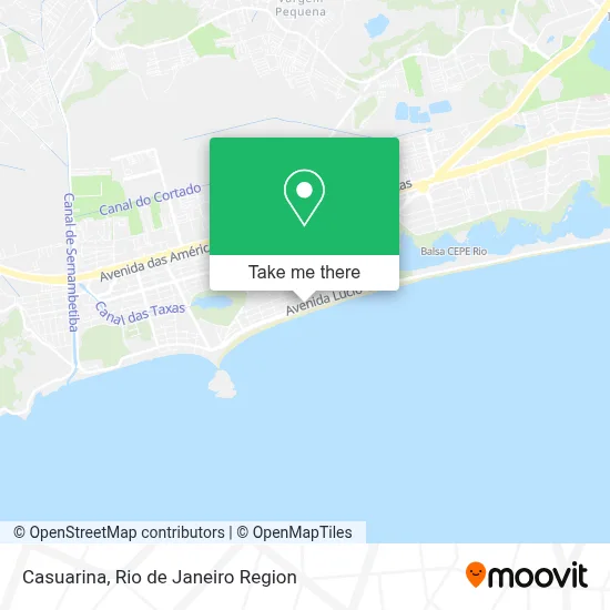 Casuarina map