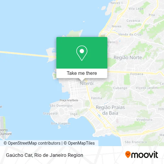 Gaúcho Car map