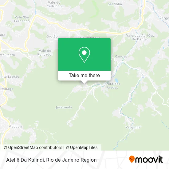 Ateliê Da Kalindi map