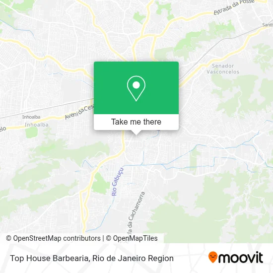 Top House Barbearia map