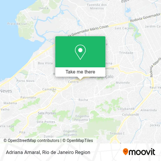 Adriana Amaral map