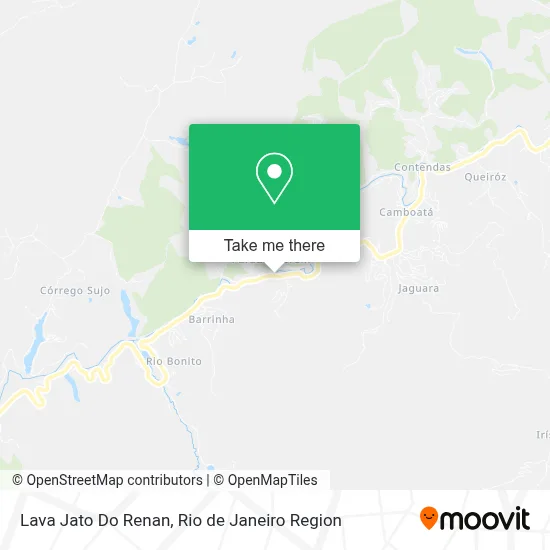 Lava Jato Do Renan map