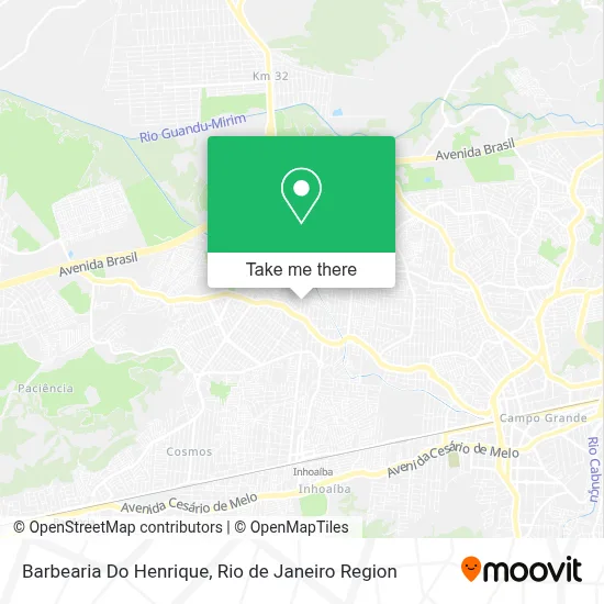 Barbearia Do Henrique map