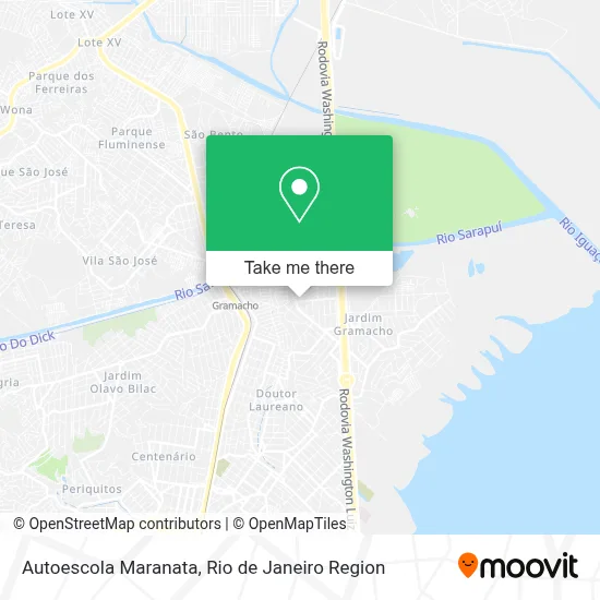 Autoescola Maranata map