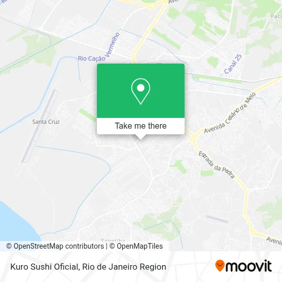 Kuro Sushi Oficial map