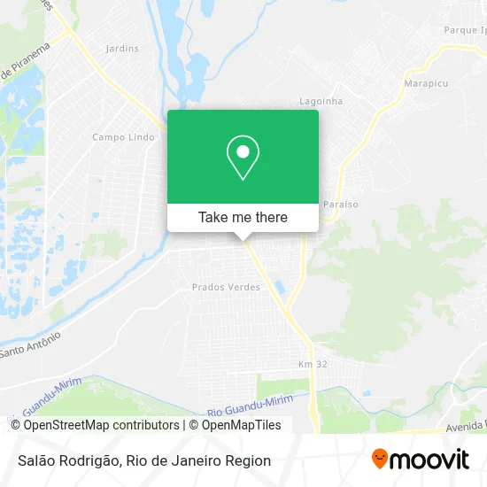 Salão Rodrigão map
