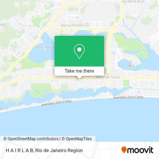H A I R L A B map