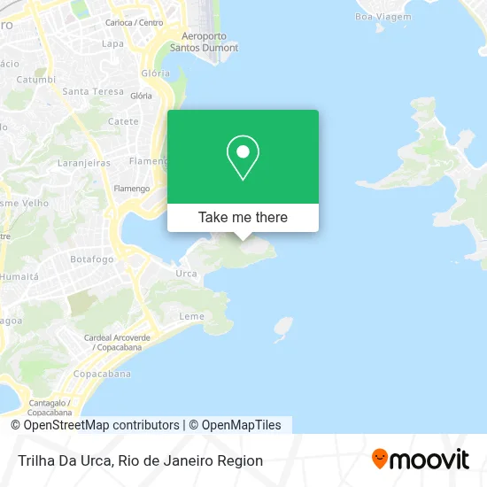 Trilha Da Urca map