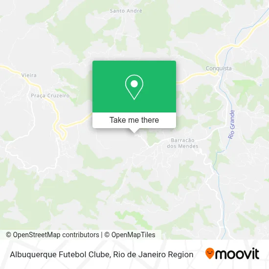 Albuquerque Futebol Clube map