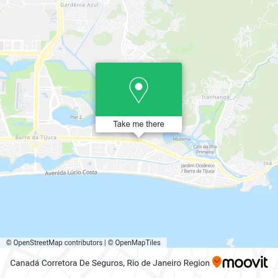 Canadá Corretora De Seguros map