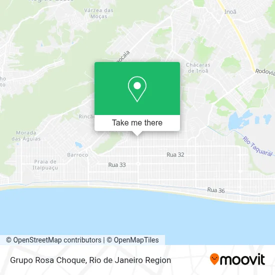Grupo Rosa Choque map