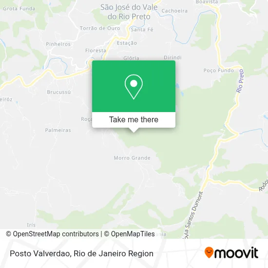 Posto Valverdao map