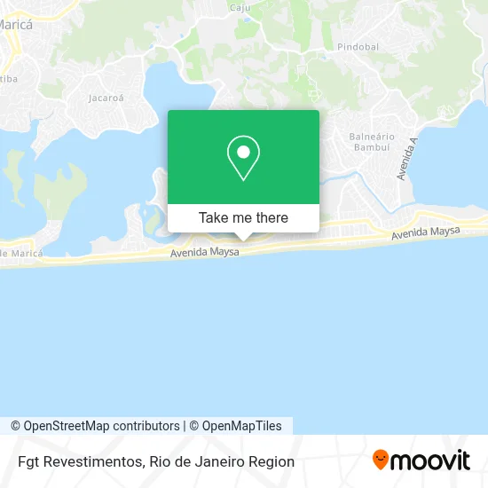 Fgt Revestimentos map