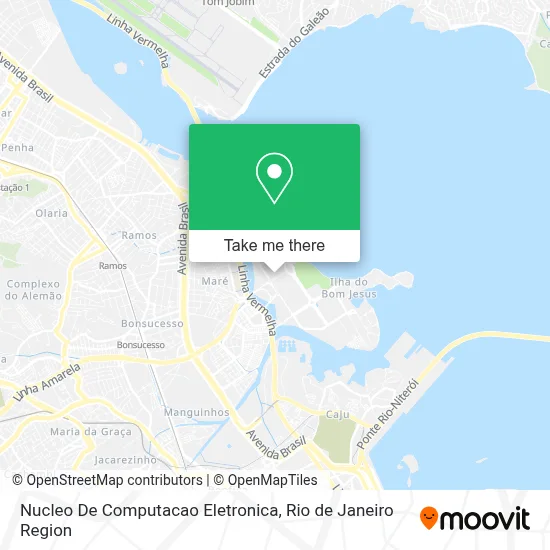 Nucleo De Computacao Eletronica map