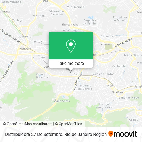 Distribuidora 27 De Setembro map
