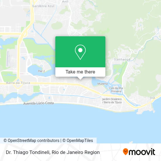 Dr. Thiago Tondineli map
