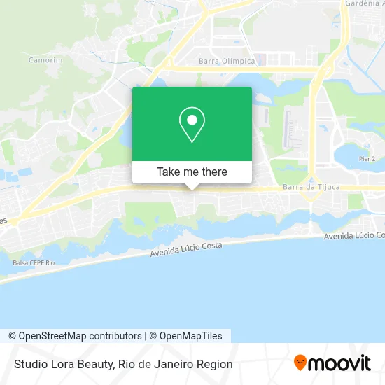 Studio Lora Beauty map