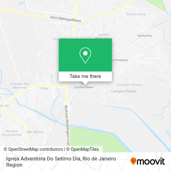 Igreja Adventista Do Setimo Dia map