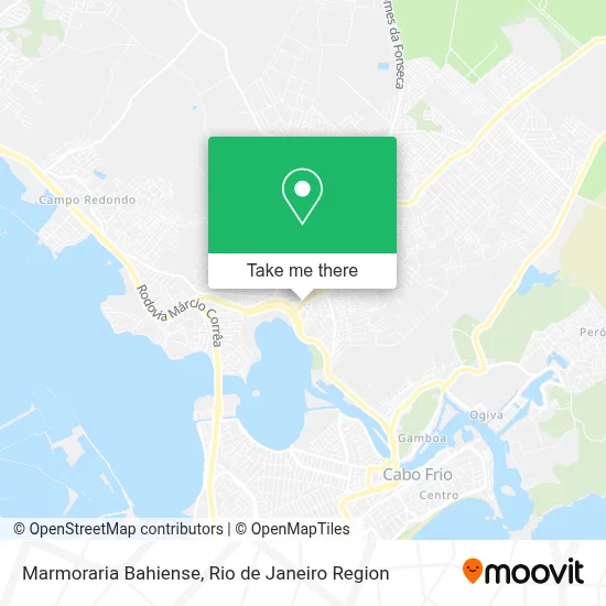 Marmoraria Bahiense map
