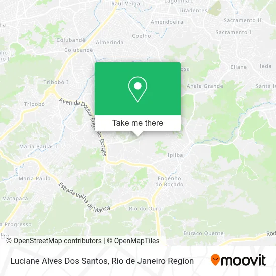 Luciane Alves Dos Santos map