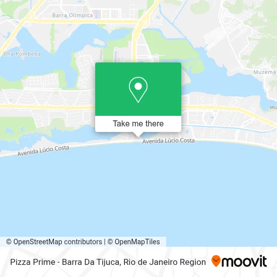 Pizza Prime - Barra Da Tijuca map