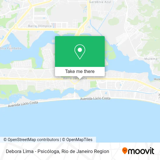 Debora Lima - Psicóloga map