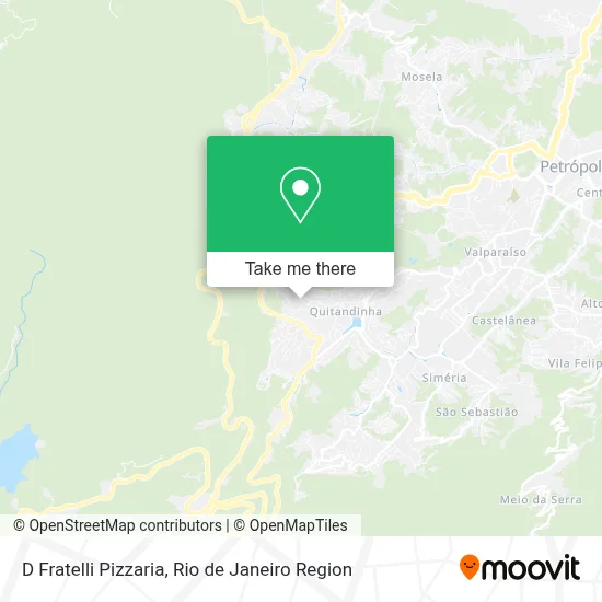 D Fratelli Pizzaria map