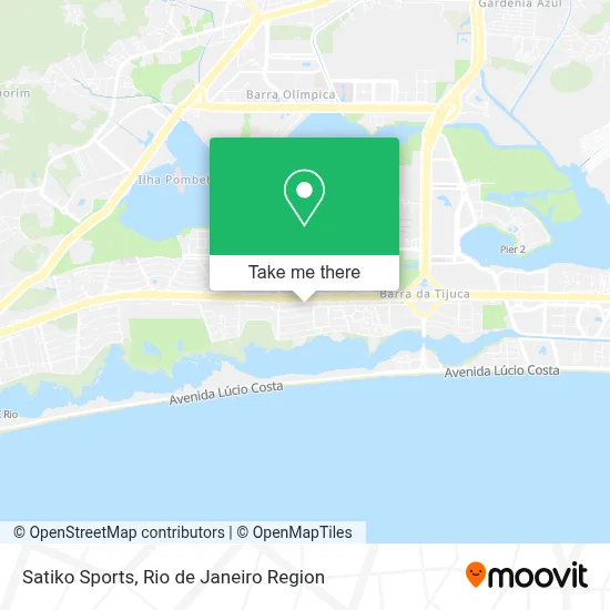 Satiko Sports map