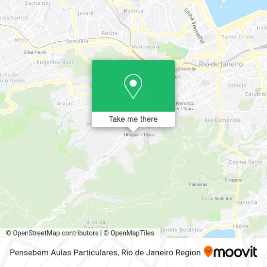 Pensebem Aulas Particulares map