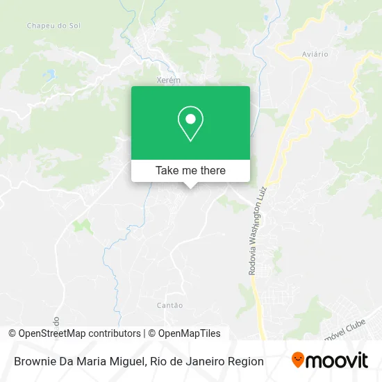 Brownie Da Maria Miguel map