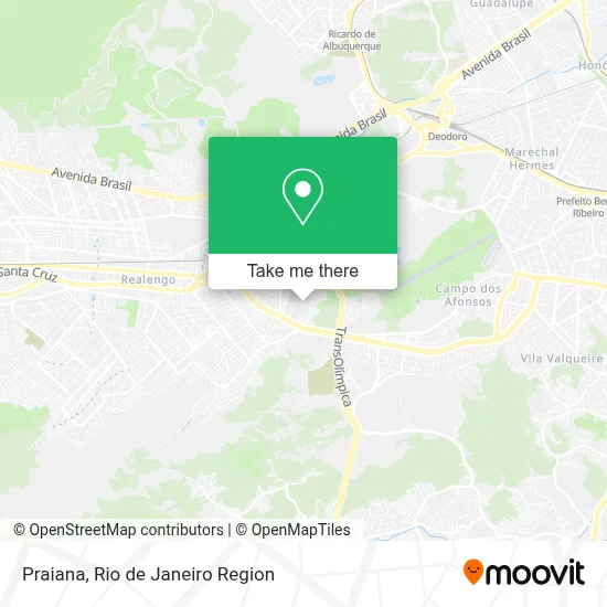 Praiana map