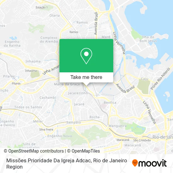 Missões Prioridade Da Igreja Adcac map