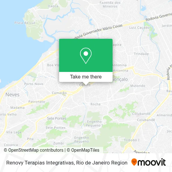 Renovy Terapias Integrativas map