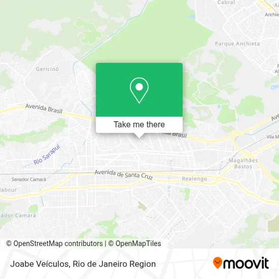 Joabe Veículos map