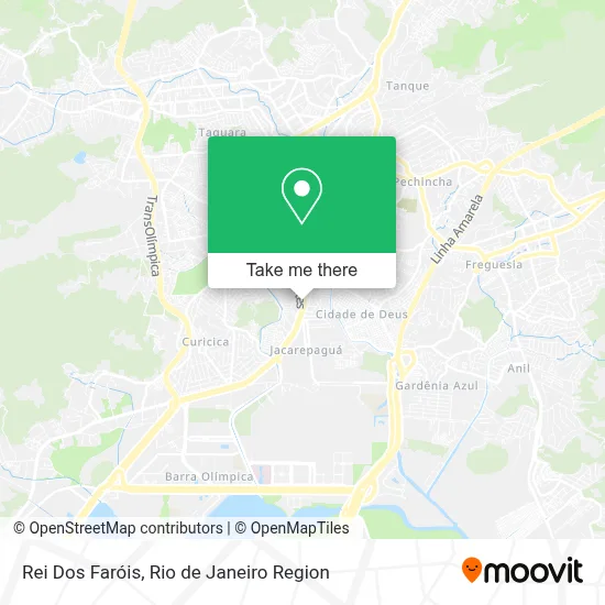 Rei Dos Faróis map