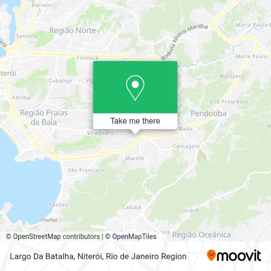 Largo Da Batalha, Niterói map