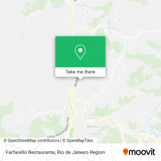 Farfarello Restaurante map