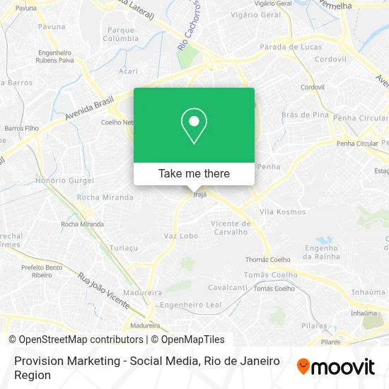 Provision Marketing - Social Media map
