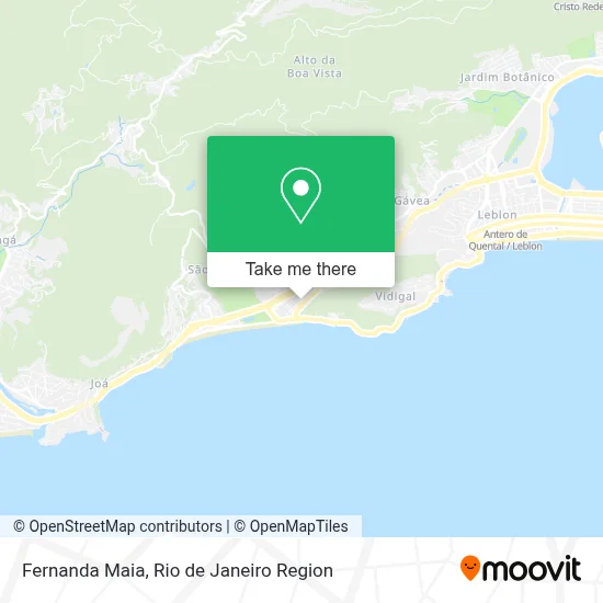 Fernanda Maia map