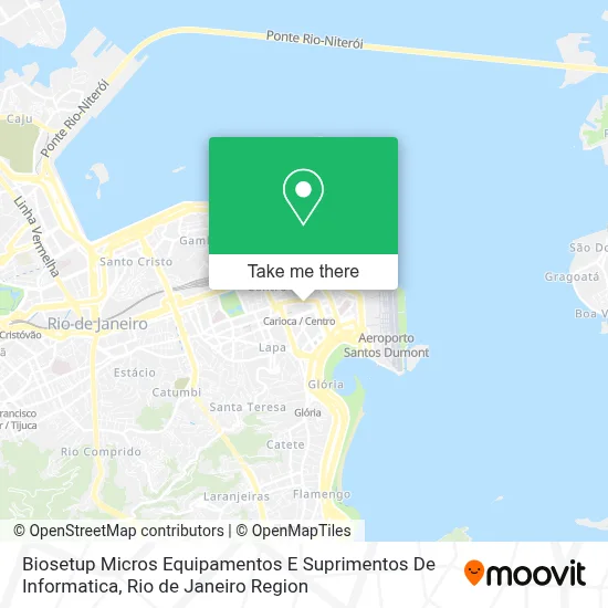 Biosetup Micros Equipamentos E Suprimentos De Informatica map