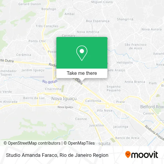 Studio Amanda Faraco map