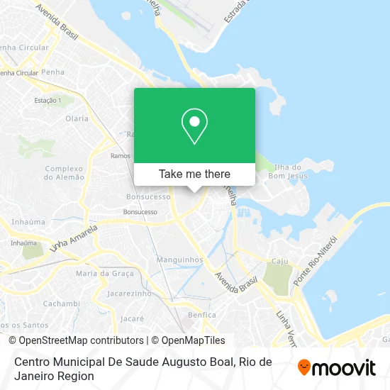 Centro Municipal De Saude Augusto Boal map