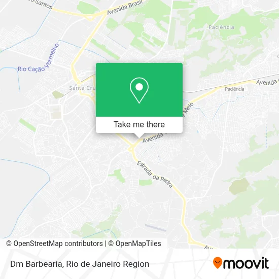 Dm Barbearia map