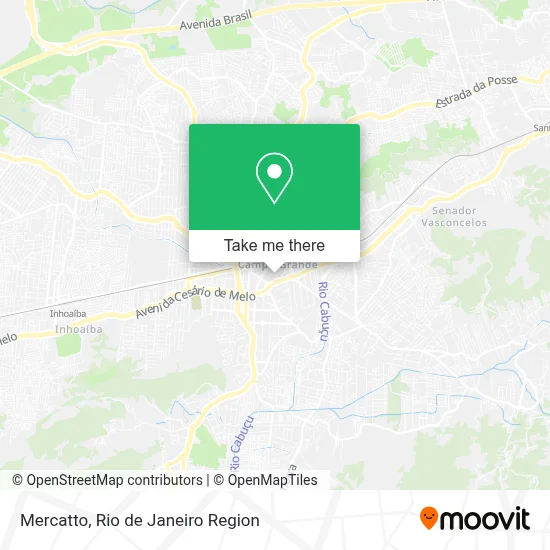Mercatto map