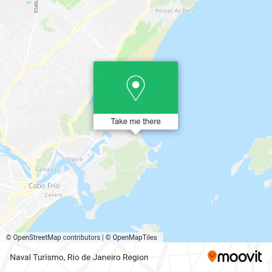 Naval Turismo map