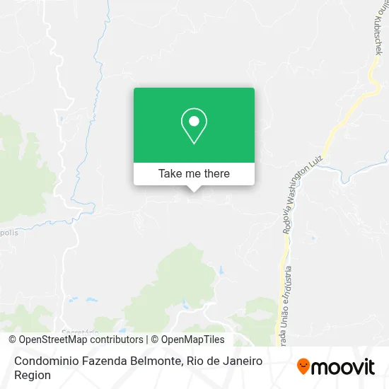 Condominio Fazenda Belmonte map