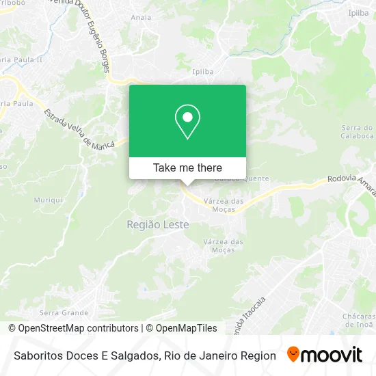 Saboritos Doces E Salgados map
